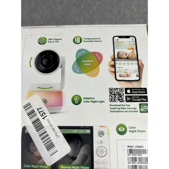 LeapFrog LF930HD 7" WiFi High Definition Pan & Tilt Monitor - Great Condition - Picture 16 of 16